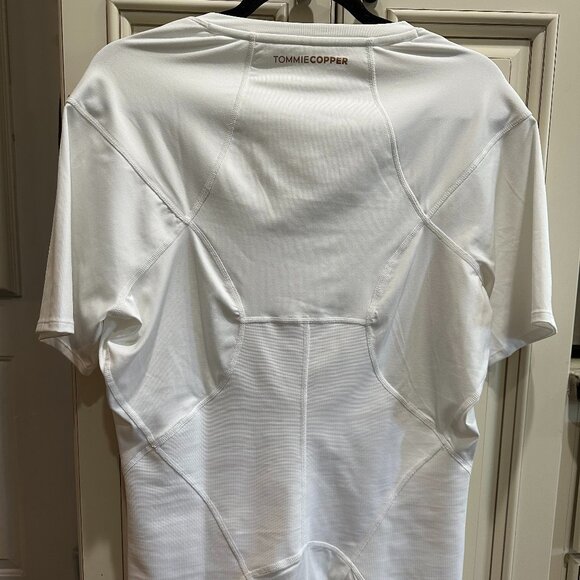 Tommie Copper Men's Short Sleeve Full Back Support Shirt - 2XL - Picture 4 of 9